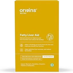 Origins Nutra Fatty Liver Aid | Liver Detox & Fatty liver support supplement | Milk Thistle, Dandelion Extract, MAXSHIELD | GMP Certified | For Men & Women | 28 Veg Capsules-picture-2