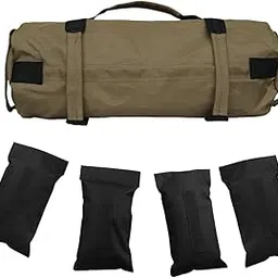 ATORSE Weightlifting Training Sandbag Core for Running Home Training Cross-Training Khaki-image-24