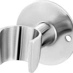 KINIK Multi-Purpose Round Fix Wall Mounted Chrome Plated Brass Wall Hook for Faucet, Health Faucet Holder, Hand Shower Holder-picture-23