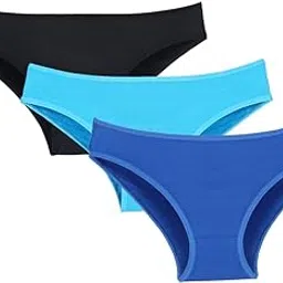 navro Je M'aime Women's Cotton Panties Bikini Style Pack of 3-picture-39