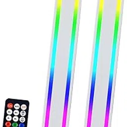 ARTISOUL® 2 Pieces Led RGB Light Bar Portable Ambient Lighting for Pc Bed Room Desktop White | Home & Garden | Lamps, Lighting & Ceiling Fans | String Lights, Fairy Lights-image-82
