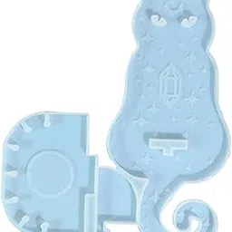 VELURA Candle Holder Mould Storage Rack Resin Casting Home Decor Candle Stand Mould Cat 23x10.7cm|1 Candle Holder Mould| Multi-Purpose Craft Supplies |Crafts-picture-46