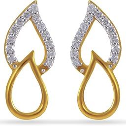 joyalukkas Pride Diamond Collection 18k Yellow Gold Stud Matching Earrings-picture-34