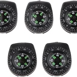 The Style Sutra 5pcs Set Outdoor Travel Removable Mini Clip-on Watchband Compass | Sporting Goods | Outdoor Sports | Camping & | Gear | 1 x Watchband Compass-image-3