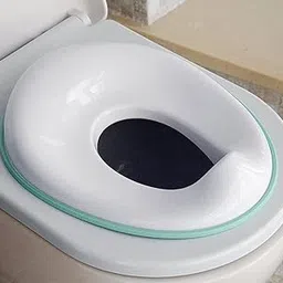 Zollyss Portable Baby Potty Training Seat for Boys and Girls Potty seat Toilet Seat for Kids 0 to 5 years Child Toddler Non-Slip with Splash Guard Fits Round & Oval Western Toilets, Blue-picture-20