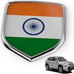 SIMMON AUTOHUB Car Tiranga Badge/Sticker for Urban Cruiser Hyryder 2025 Year All Models of Toy-OTA 3D Chrome Emblem/Logo for All Cars & Bikes-picture-11