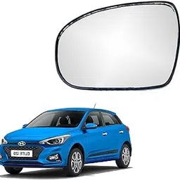 STYCARO- orvm Left Passenger Side Rear View Mirror Glass Plate for Hyundai i20 Active/Elite 2014-2019 Model-picture-19