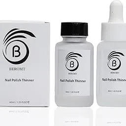 Beromt Nail Polish Thinner, Transparent, Cruelty Free, Nail Paint Restoration Drops, Dropper Bottle, Versatile Nail Lacquer Thinner 40ml- 01 - BNPT01-picture-10