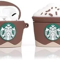 Cute 3D Design Soft Silicone Protective Shockproof Case Cover ONLY for Apple Airpods Pro 2 (2022)(Star-Bucks)-picture-47