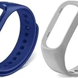 Barbet Adjustable Silicone Colorful Watch Band Strap Combo Pack of 2 Straps Compatible with Oneplus Smart Band Strap & Oppo Smart Band Strap for Boys & Girls (NOT for Any Other SMARTBAND)-image-21