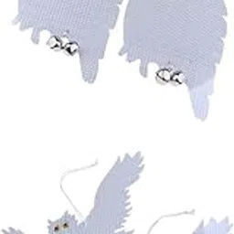 LICHTS® 2 Pair Reflective Flying Owl Decoy & Bird Repellent Scarecrow Bird Deterrent|Home & Garden | Yard, Garden & Outdoor Living | Gardening Supplies | Weed & Pest Control-image-34