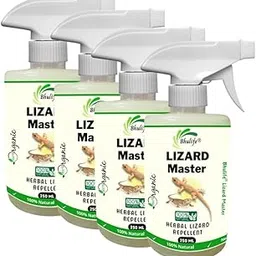 Bhulife Lizard Master Herbal Lizard Repellent Spray For Home | 250MLx4-picture-29