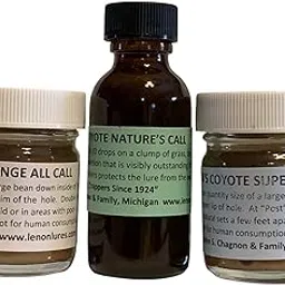 Special Three 1 oz Lenon Coyote Trapping Lures - Proven Results Since 1924-picture-46