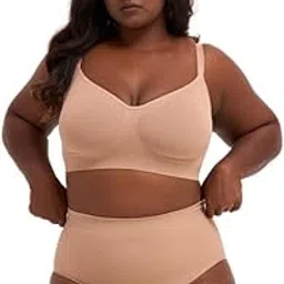 Women Seamless High-Waist Tummy Tucker Shaper Brief | Lightweight Tummy Control | Stretchable & Breathable Fabric | Antibacterial Crotch for All-Day Freshness-image-76