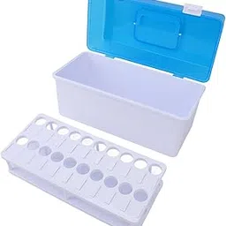 Portable Test Tube Storage Box with Dustproof Lid Contains 20 Grids, default-picture-29