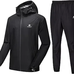 HOTSUIT Sauna Suit for Men Weight Loss Sweat Suit Boxing Exercise Sweat Sauna Jacket Pants-picture-10
