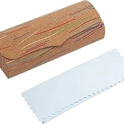 Vision Unisex Adult Lightweight Eyewear Specs Case Cover | Free with Cloth | Protect Eye Glasses | Faux Leather | Spectacles | IC - 538_WOOD COLOR-image-72