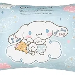 Moripiro 4621234 Washable Children's Pillow, Cinnamon Roll, Blue, Approx. 15.7 x 11.8 x 3.9 inches (40 x 30 x 10 cm), Official Character Goods, Kids, Junior, Sanrio-picture-39