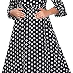 mamma's maternity Women's Knee Length Maternity/Feeding/Nursing Dress-picture-40