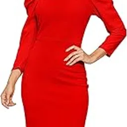 illi london Women's Bodycon Midi Dress-picture-11