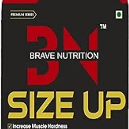 Brave Nutrition Size Up Mass Gainer Capsules, Muscle Fuel | Energy and Stamina Booster, Muscle Builder | Bulk Gain Mass & Weight Gainer Capsule | Fast Weight & Muscle Gain | Daily Muscle Building Weight Lifters Supplement for Muscle Growth, Stamina & Strength - 100 Capsules-image-31