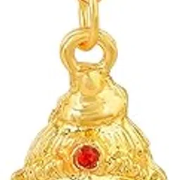 1 Micron Gold Plated Brass CZ Studded Face of Hanuman Bajrang Bali Pendant Locket Necklace Religious Jewellery For Men/Women-image-72