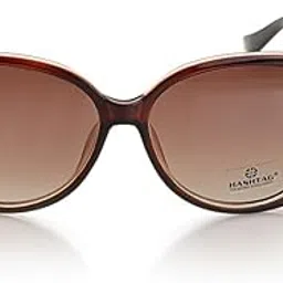 hashtag eyewear Women's Polarized Sunglasses With UV Protection - Fashionable Eyewear Goggles (Oval, Brown)-picture-20