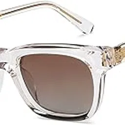 x Sonam Bajwa | Full Rim Square Stylish & Premium Polarized Sunglasses | 100% UV Protected | Women | Wide | JJ S15908-image-79