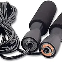 MaaVi Skipping Rope jump ropes for outdoor fitness exercise suitable for weight loss and aerobics (PREMIUM BLACK)-image-32