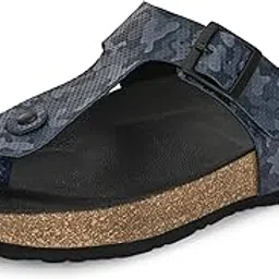 centrino Men’s Berkin-Style Slip-On Sandals | Open Toe Design | Soft PU Footbed | Lightweight & Comfortable | Arch Support | On-Grip Sole | Casual Outdoor Wear (9214)-picture-36