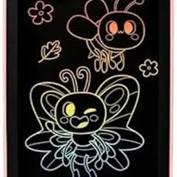 Bleaws 8.5 Inch Color LCD Writing Tablet Toy Cum Slate with Stylus for Kids - Doodle and Scribbler Digital Drawing Board image 1