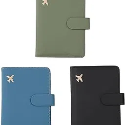Card Holder Protector Document Organizer Passport Cover for Men Gift Wedding Green |Portable Digital Weighing Scale for Cylinder, Travel, Bag for Women&Men, Rolling Luggage Bag|-image-4