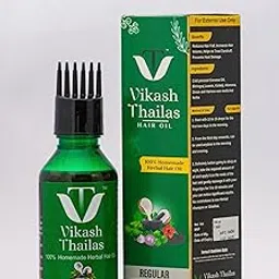 Vikash Thailas Regular Herbal Hair oil (100ml) image 1