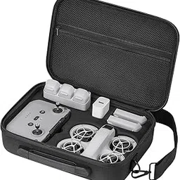 Careflection Carrying Case for DJI Neo Fly More Combo, Portable Travel Storage Bag Protective Bag for Neo Accessories, Compatible with RC-N3 (Drone not Included)-image-53