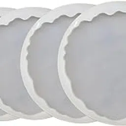 R H Lifestyle Silicone Round Resin Art Mould Set of 4, 3 Inch-image-56