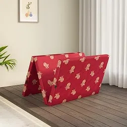 @home Nilkamal Lightweight Foldable Medium Foam Mattress | Travel Mattress (Atithi)-picture-17