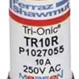 2 Fuse Lot - TR10R Shawmut 10 Amp Smart Spot Element, 250V, Trionic Dual, Delay Time, Indicating-picture-23