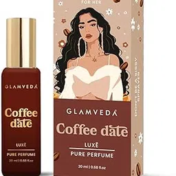 Glamveda Coffee Date Luxury Pure Perfume for Woman 20ml | Long-Lasting Fragrance | with Rose, Coffee, Musk, Vanilla | Floral and Fruity Premium Perfume for Women-picture-25