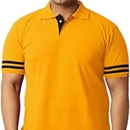 wear your opinion Solid Cotton Rich Polo T Shirt | Collar Tshirts | Half Sleeves | Plain-Regular Fit (Available in Plus Size)-picture-16