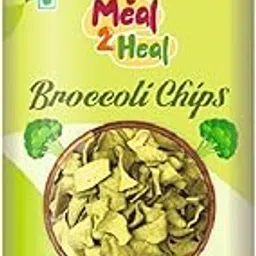 Meal2Heal Healthy Crunchy Broccoli Chips Baked Gluten Free Low Fat High Protein Snack for Kids and Adults-picture-27