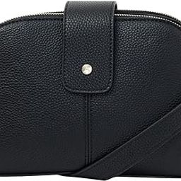 accessorize London Women's Double-Zip Sling Bag | Sling bag for woman latest | crossbody bag for women stylish | Ladies Purse Handbag | Ladies Gift-picture-23