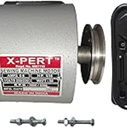 Plan4Buy X-PERT Sewing Machine Moter 2800 RPM, 230 VOLTS, 0.6 AMPS, 1/16 HP with (AC -Red/Silver)-picture-18