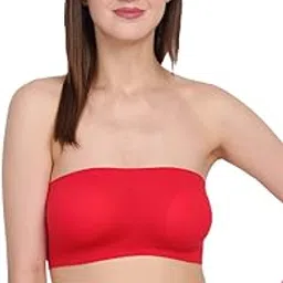 amour secret Women's Non Padded Tube/Bandeau Bra Free Size TB022 Fit to Size (30-36)-picture-41