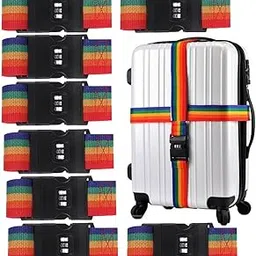 Dayalu Luggage Strap for Suitcases, Straps Belts for Trolleys and All Kind of Luggages (Rainbow-Color) (8)-picture-12