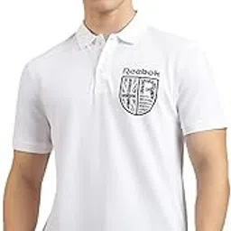 Men's Iconic Emblem Polo Shirt - Classic Logo Polo T-Shirt-image-36