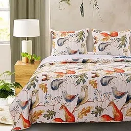 Barefoot Bungalow Willow Quilt, Bedding, Bedspread Set, King, Off/White-picture-64