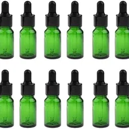 SECRET DESIRE 12 Pieces Mini Glass Dropper Bottles For Essential Oil Makeup Liquid 5ML|Natural & Alternative Remedies|Aromatherapy-picture-30