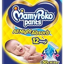 MamyPoko Pants All Night Absorb Baby Diapers, Newborn/X-Small (NB/XS), 96 Count, Upto 5kg-image-69