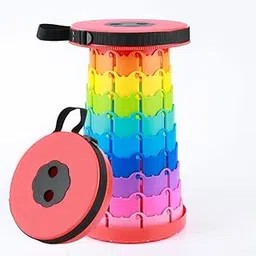 Bestswitch Multifunctional Telescopic Stool Polypropylene Lightweight and Portable Flexibly Adjusted in Height for Travel Camping Family Gatherings Outdoor BBQ-image-91