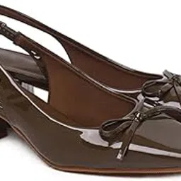 jm looks Slingback Heels for Women Block Heels Pumps Chunky Heel for Office Wedding Party-picture-40